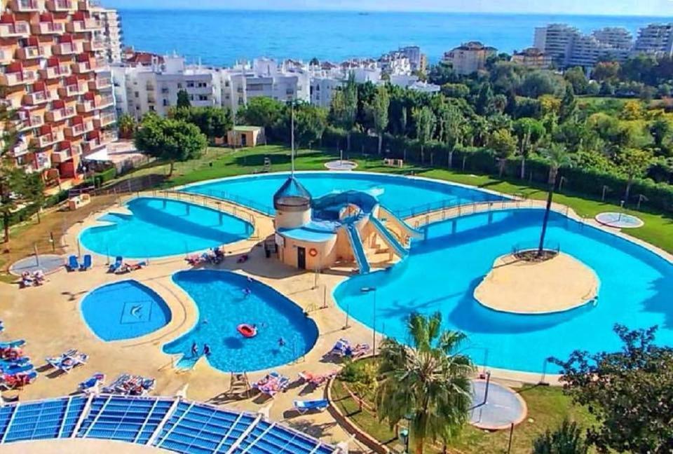 Minerva, Benalmadena Costa, Stunning Sea & Mountain View, 1 Bedroom Apartment المظهر الخارجي الصورة